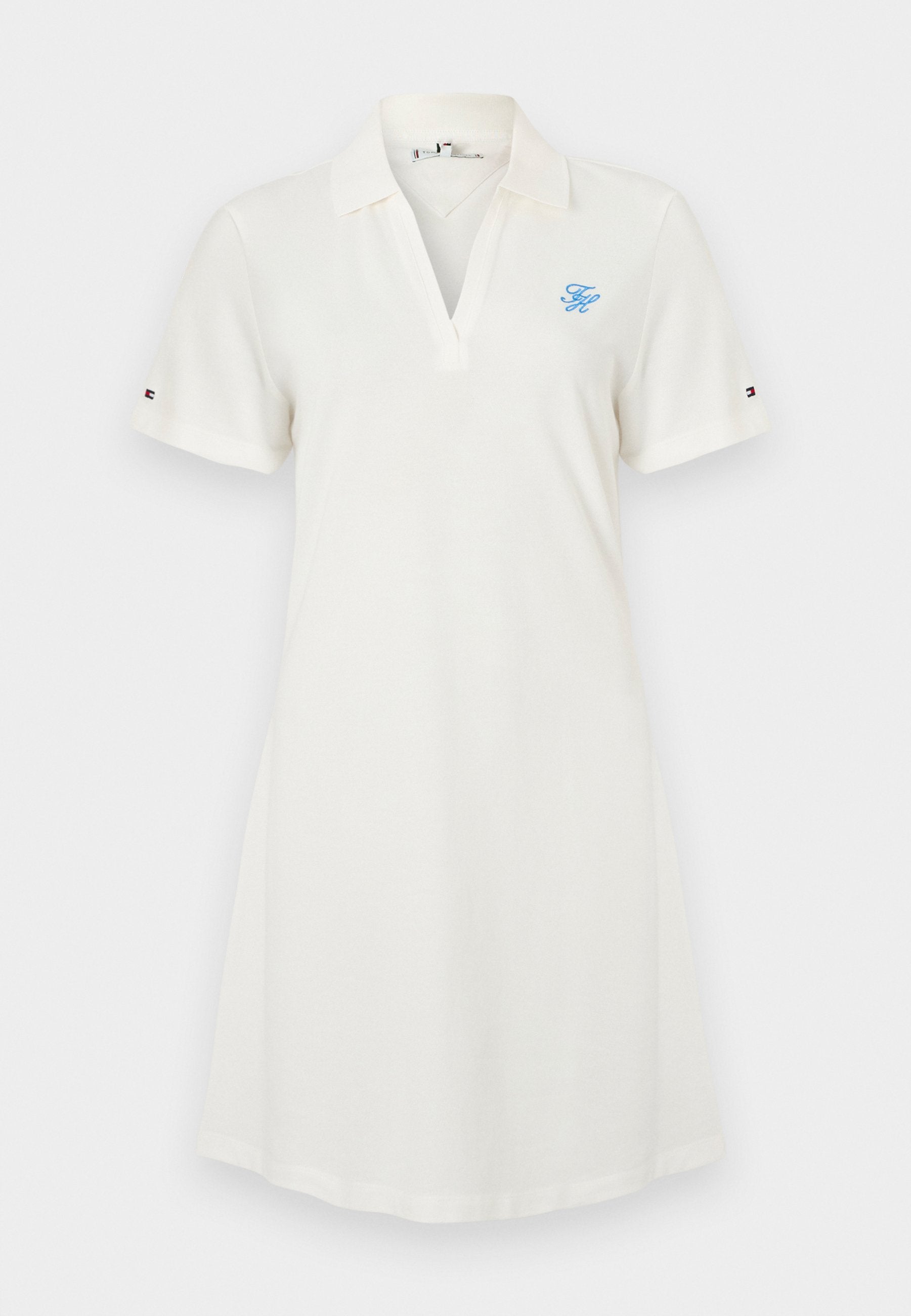 1985 LOGO EMBROIDERY MINI POLO DRESS Media 1