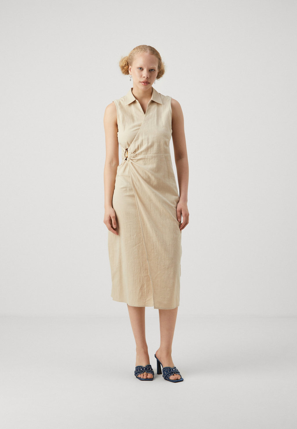 JDY JDYPALMA MIDI WRAP DRESS