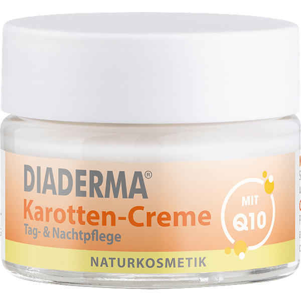 Gesichtscreme Tag & Nacht Karotten-Creme mit Q10 Diaderma