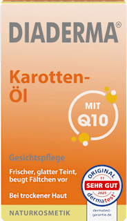 Gesichtsöl Karotten-Öl mit Q10 Diaderma
