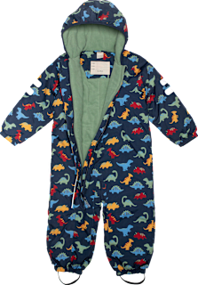 Schneeanzug mit Dino-Muster, blau, Gr. 74/80 Dimo
