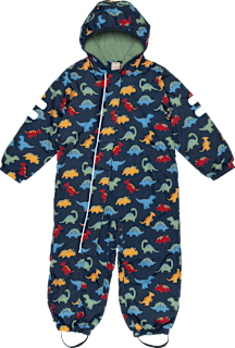 Schneeanzug mit Dino-Muster, blau, Gr. 74/80 Dimo