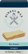 Nudeln, Lasagne aus Dinkel Dinkel Max
