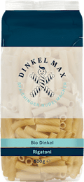 Nudeln, Rigatoni aus Dinkel Dinkel Max