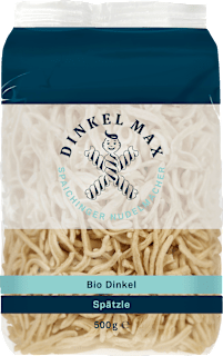 Nudeln, Spätzle aus Dinkel Dinkel Max