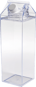 Trinkbehälter aus Kunststoff, transparent (1000 ml) dm home