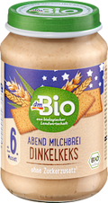 Abendbrei Milch Dinkelkeks ab dem 6. Monat dmBio