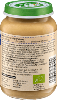 Abendbrei Süßkartoffel - Birne ab dem 6. Monat dmBio