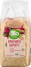 Amaranth, gepufft dmBio