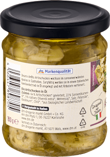 Artischocken, mit Kräutern in Öl dmBio