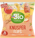 Babysnack Knusper-Flips Süßkartoffel-Apfel, ab dem 8. Monat dmBio