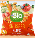 Babysnack Knusper Flips Tomate-Karotte ab 8 Monaten dmBio