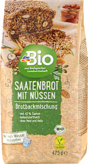 Backmischung Saatenbrot mit Nüssen dmBio