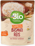 Basmatireis mit Olivenöl verfeinert, Express dmBio