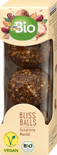 Bliss Balls, gesalzene Mandel dmBio