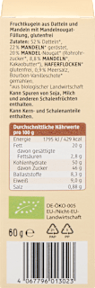 Bliss Balls, gesalzene Mandel dmBio