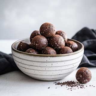 Bliss Balls, Nuss-Nougatfüllung dmBio