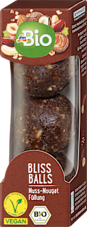 Bliss Balls, Nuss-Nougatfüllung dmBio