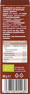 Bliss Balls, Nuss-Nougatfüllung dmBio