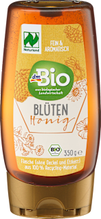 Blütenhonig in der Tube dmBio