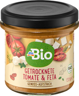 Brotaufstrich, Getrocknete Tomate & Feta dmBio