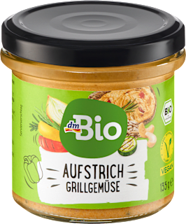Brotaufstrich, Grillgemüse dmBio