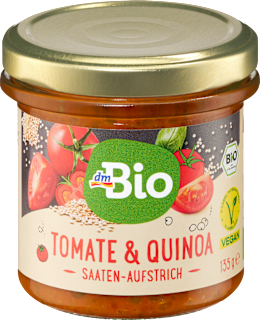 Brotaufstrich, Saatenaufstrich Tomate & Quinoa dmBio