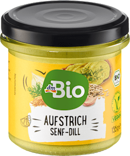 Brotaufstrich, Senf-Dill  dmBio