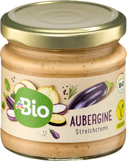 Brotaufstrich, Streichcreme Aubergine dmBio