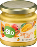 Brotaufstrich, Streichcreme Curry-Papaya Mango dmBio