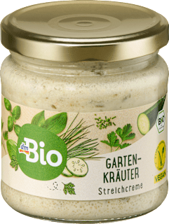 Brotaufstrich, Streichcreme Gartenkräuter  dmBio