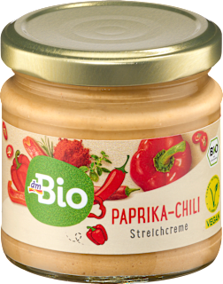 Brotaufstrich, Streichcreme Paprika-Chili dmBio