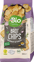 Brotchips Knoblauch & Kräuter dmBio