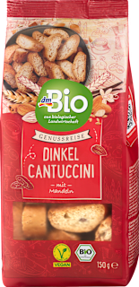Cantuccini, Dinkel mit Mandeln dmBio