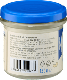 Cashewcreme Frischkäse Alternative dmBio