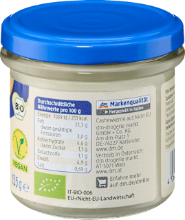 Cashewcreme Frischkäse Alternative dmBio