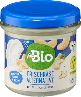 Cashewcreme Frischkäse Alternative dmBio