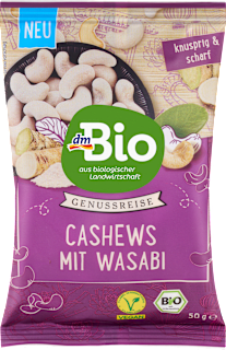 Cashews mit Wasabi dmBio