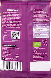 Cashews mit Wasabi dmBio
