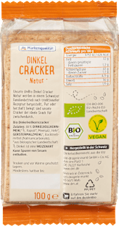 Cracker, Dinkel natur dmBio