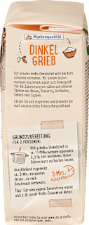 Dinkel Grieß dmBio