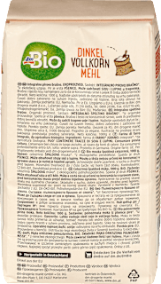 Dinkel Vollkornmehl dmBio