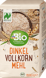 Dinkel Vollkornmehl dmBio