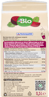 Direktsaft, Rote Bete dmBio