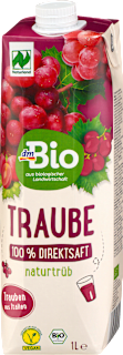 Direktsaft, Traube naturtrüb dmBio