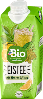 Eistee, Matcha & Yuzu  dmBio