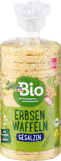 Erbsenwaffeln, gesalzen dmBio