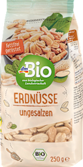 Erdnüsse blanchiert, geröstet  dmBio
