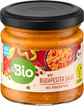 Feinkostsalat wie Budapester Salat mit Räuchertofu, vegan dmBio