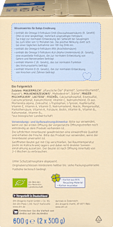 Folgemilch 2, nach dem 6.Monat dmBio